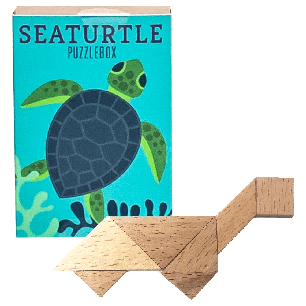 Matchbox Puzzle Box - Seaturtle (ONLINE ORDER ONLY)