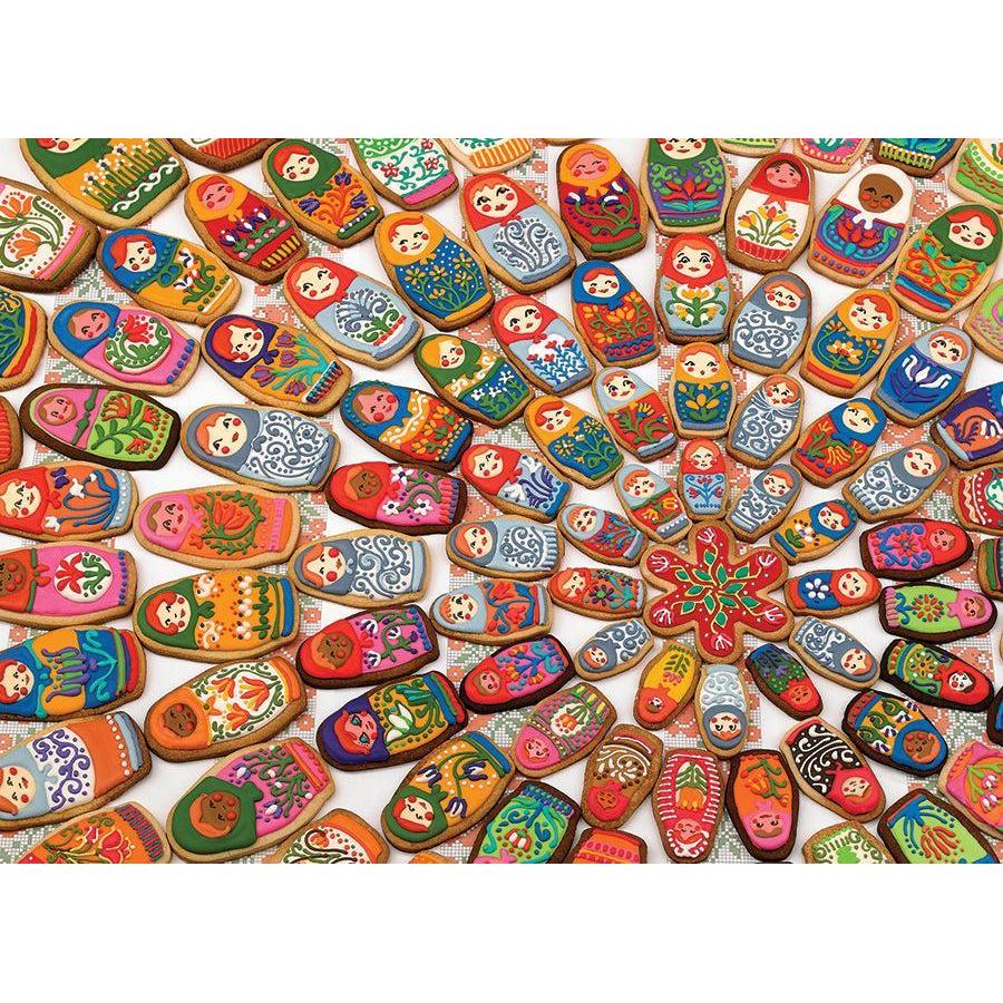 Matryoshka Cookies 1000 Piece Jigsaw Puzzle Cobble Hill (ONLINE ORDER ONLY)