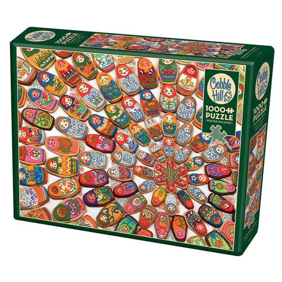 Matryoshka Cookies 1000 Piece Jigsaw Puzzle Cobble Hill (ONLINE ORDER ONLY)