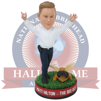 Matt Hilton "The Bee Guy" Bobblehead (ONLINE ORDER ONLY)