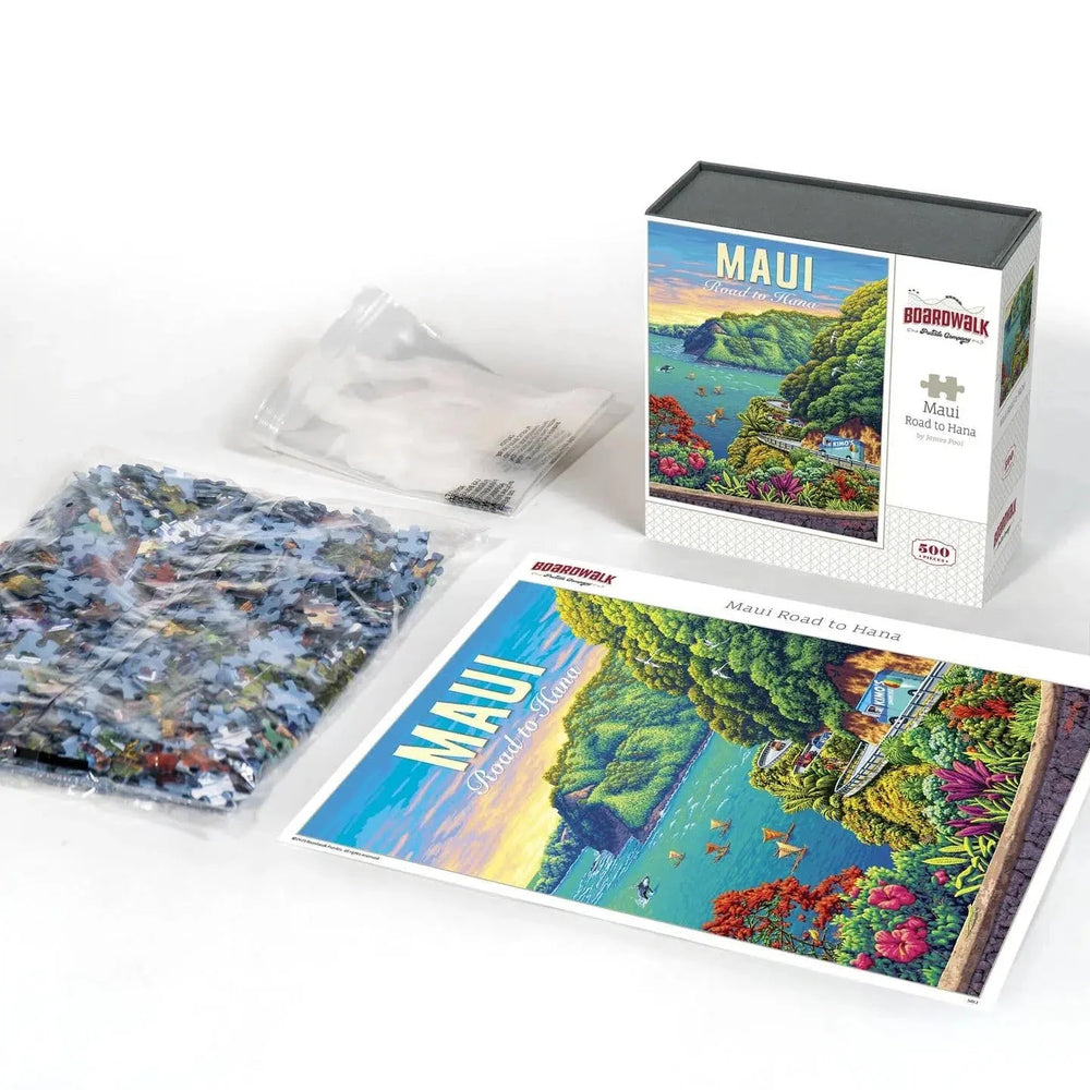 Maui Road to Hana 500 Piece Jigsaw Puzzle Boardwalk (ONLINE ORDER ONLY)