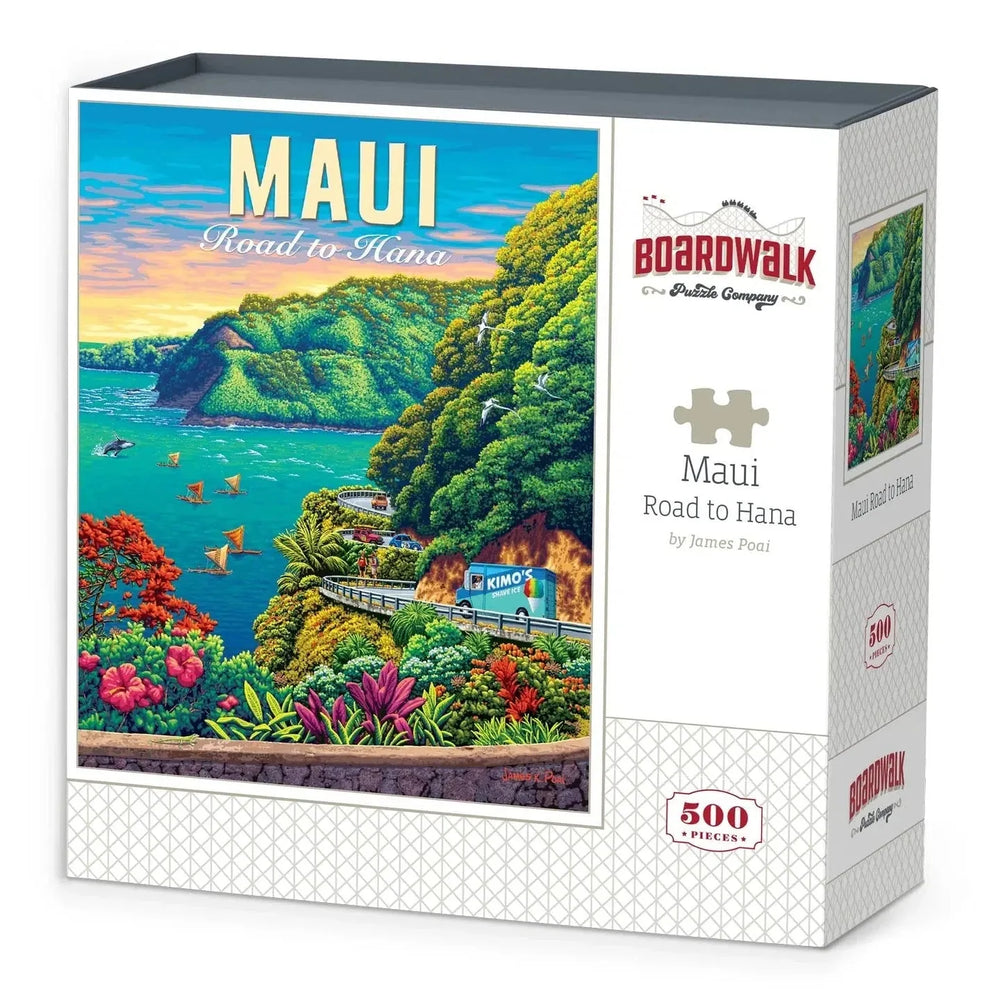 Maui Road to Hana 500 Piece Jigsaw Puzzle Boardwalk (ONLINE ORDER ONLY)