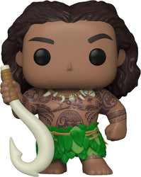 Moana 2 Maui with Fish Hook Funko Pop! Vinyl Figure #1547 with Funko Protector (Online Order Only)