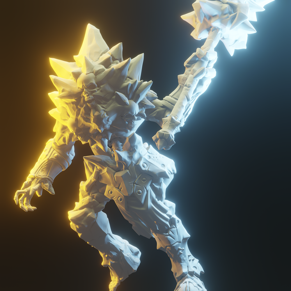 3D Printed Nafarrate Skeletons Army Maul Skeleton Set 28mm 32mm D&D (Online Only)