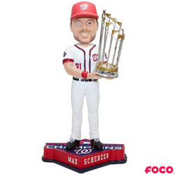 Washington Nationals 2019 World Series Champions Bobbleheads (ONLINE ORDER ONLY)