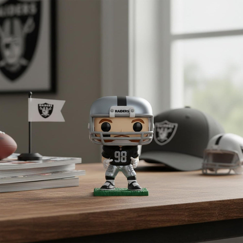 Funko Pop! NFL Las Vegas Raiders Maxx Crosby Vinyl Figure #308 with Protector (ONLINE ORDER ONLY)