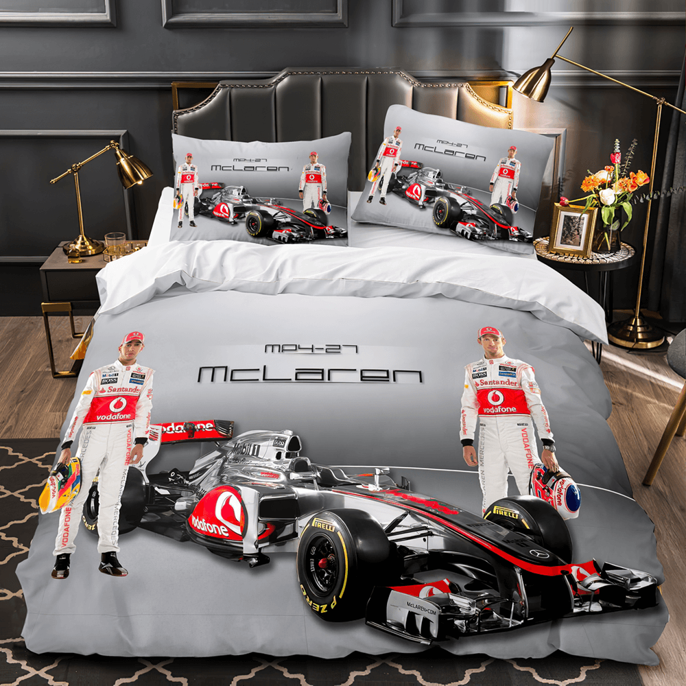 McLaren MP4-27 Bedding Set Duvet Cover Without Filler (Online Order Only)