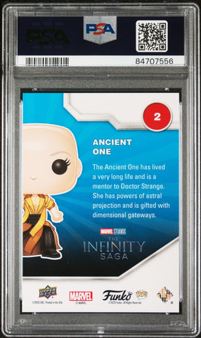 2023 UPPER DECK FUNKO POP MARVEL  ANCIENT ONE SPECTRUM #2  PSA 10 (Online Order Only)