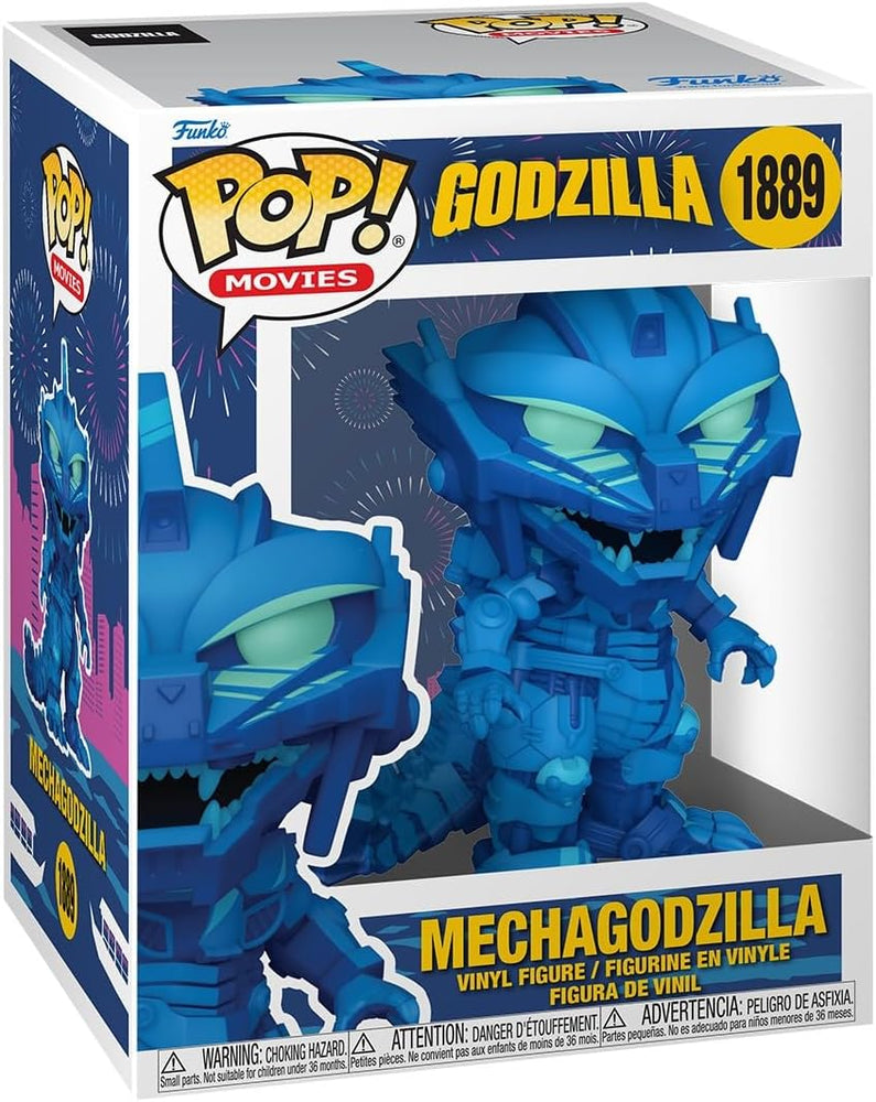 Godzilla Retro Futurism Art Mechagodzilla Premium Funko Pop! Vinyl Figure #1889 (Online Order Only)