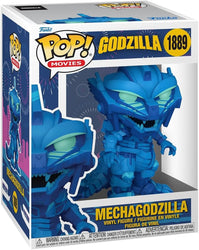 Godzilla Retro Futurism Art Mechagodzilla Premium Funko Pop! Vinyl Figure #1889 (Online Order Only)