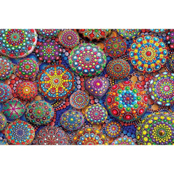 Meditative Mandala Stones 1000 Piece Jigsaw Puzzle Eurographics (ONLINE ORDER ONLY)