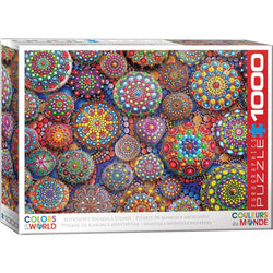 Meditative Mandala Stones 1000 Piece Jigsaw Puzzle Eurographics (ONLINE ORDER ONLY)