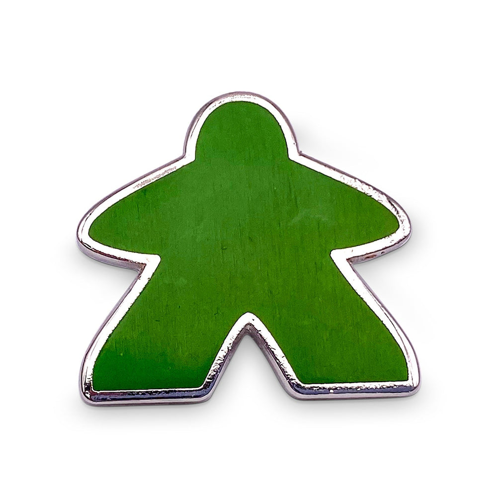 Meeple - Hard Enamel Adventure Pin Metal by Norse Foundry (ONLINE ORDER ONLY)
