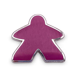 Meeple - Hard Enamel Adventure Pin Metal by Norse Foundry (ONLINE ORDER ONLY)