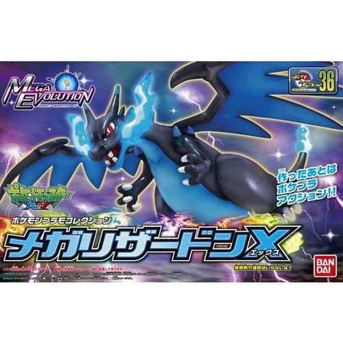Mega Charizard X Pokemon Model Kit