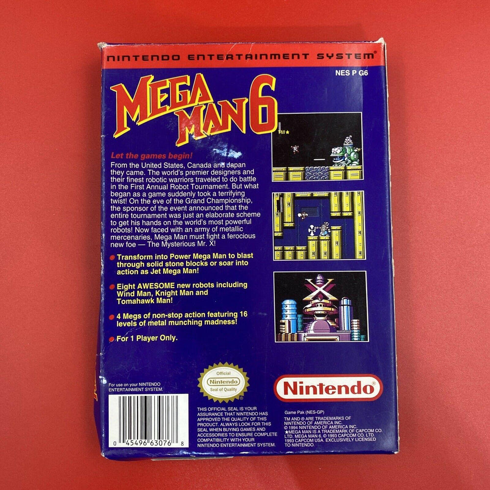 Mega Man 6 - NES (Online Order Only)