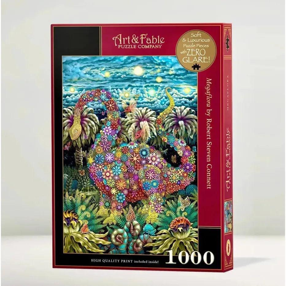 Megaflora 1000 Piece Premium Jigsaw Puzzle Art & Fable (ONLINE ORDER ONLY)