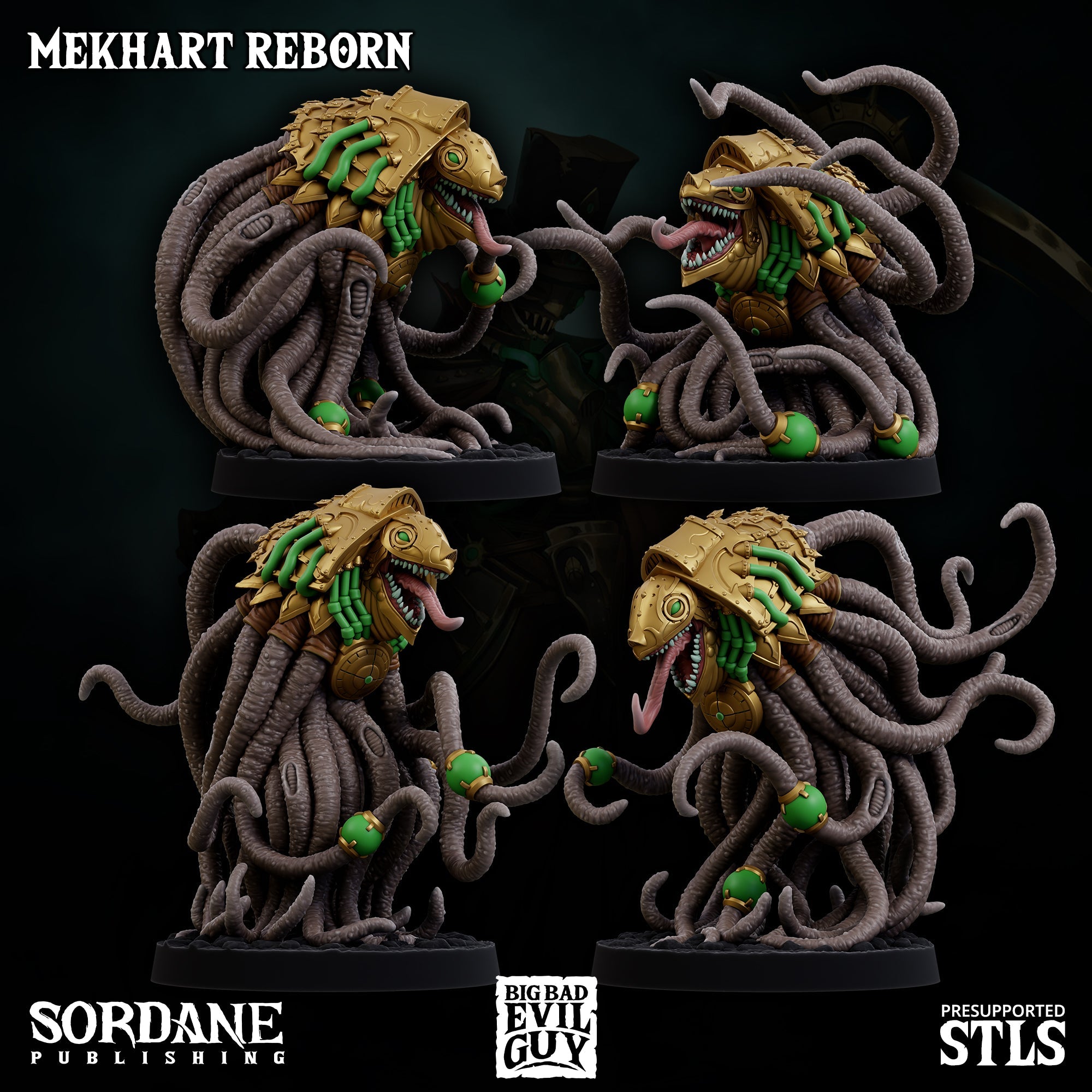 3D Printed Sordane Publishing Mekhart Reborn 28 32mm D&D (Online Only)