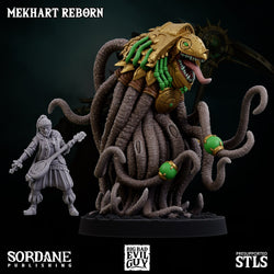 3D Printed Sordane Publishing Mekhart Reborn 28 32mm D&D (Online Only)