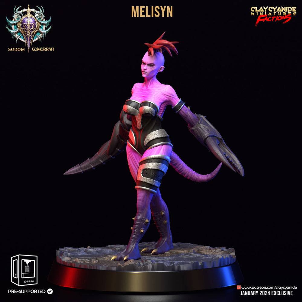 3D Printed Clay Cyanide Sodomite Vexxers FACTION 28 32 mm D&D (Online Only)