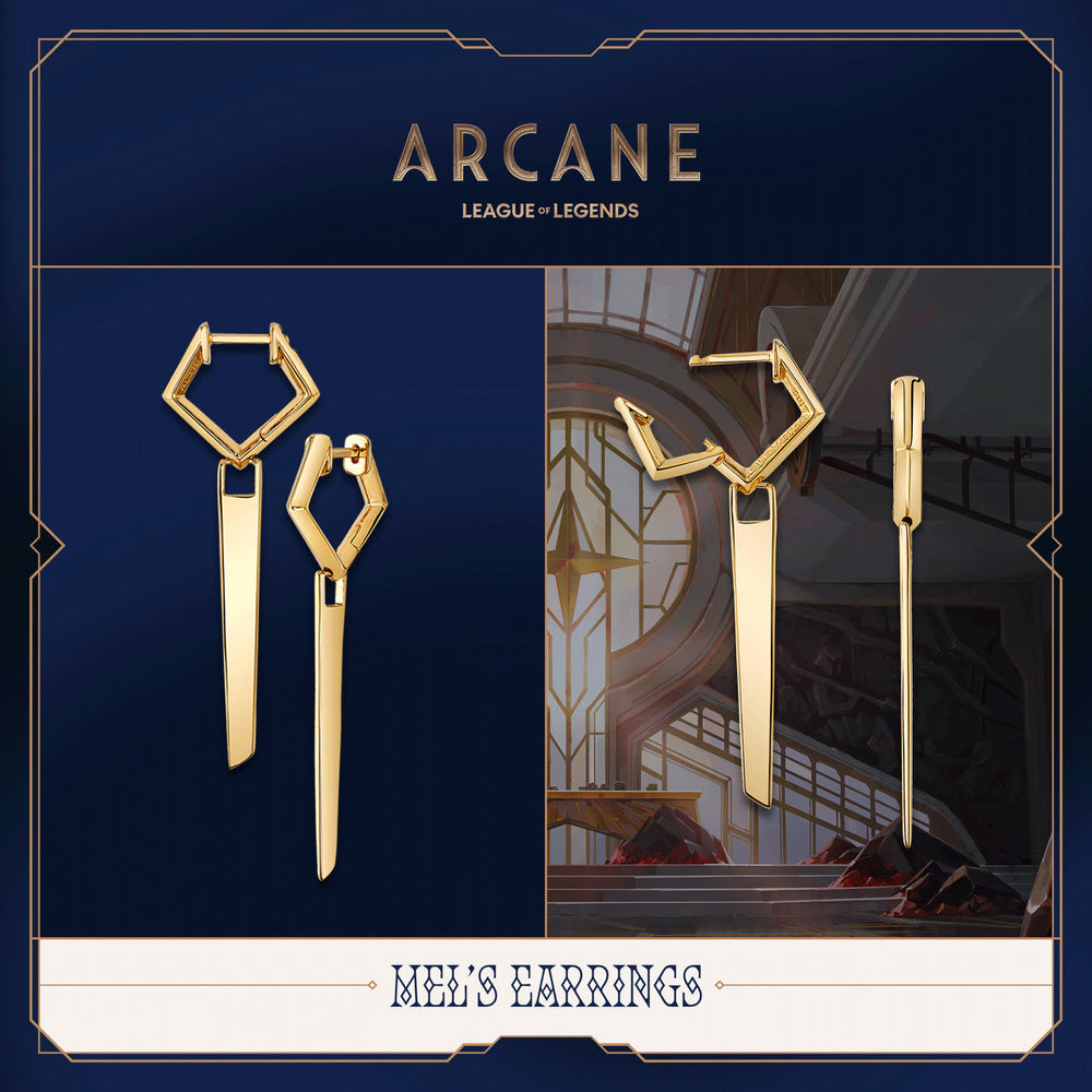 League of Legends X RockLove ARCANE Mel's Earrings (ONLINE ORDER ONLY)