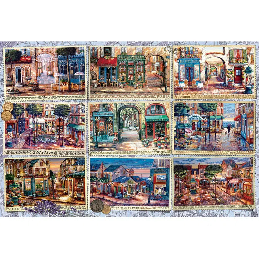 Memories of Paris 2000 Piece Jigsaw Puzzle Cobble Hill (ONLINE ORDER ONLY)