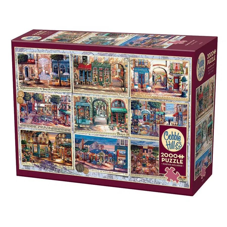 Memories of Paris 2000 Piece Jigsaw Puzzle Cobble Hill (ONLINE ORDER ONLY)