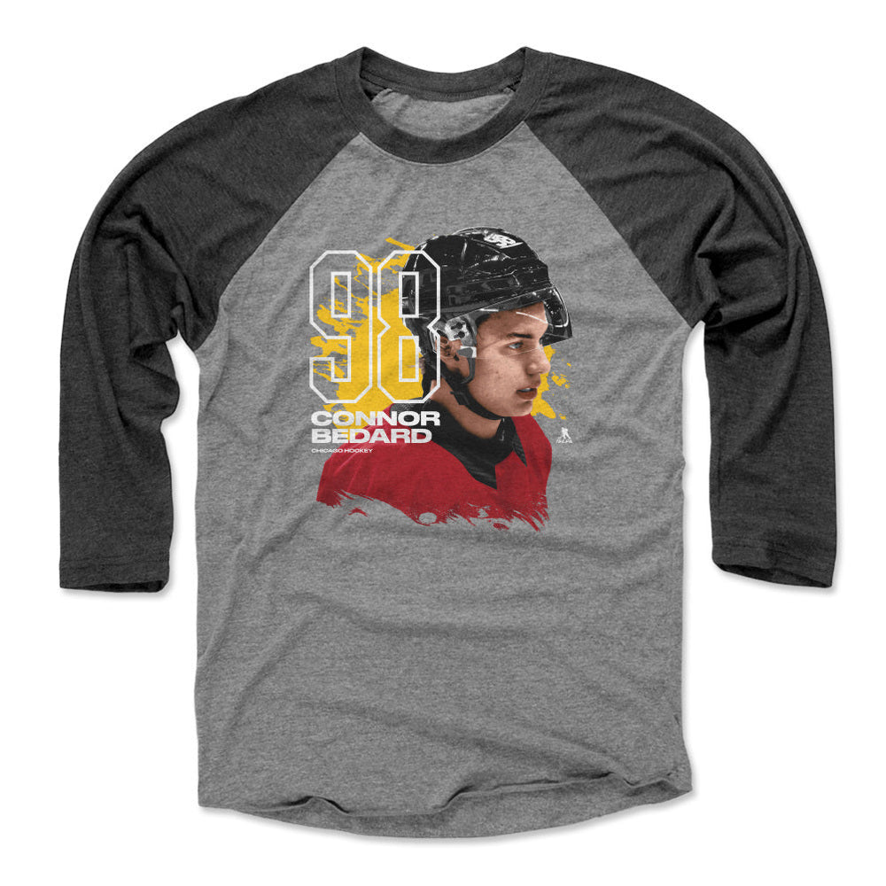 Connor Bedard Chicago Profile WHT (ONLINE ORDER ONLY)
