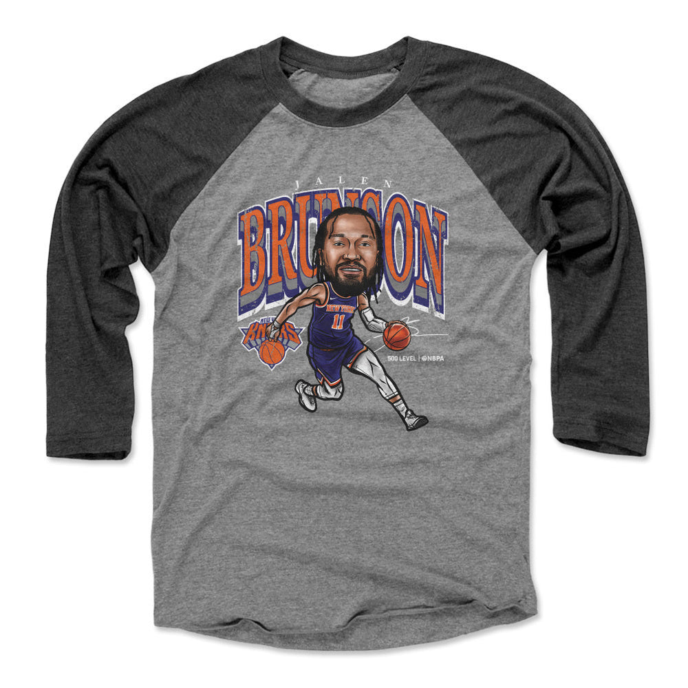 Jalen Brunson New York Knicks Cartoon WHT (ONLINE ORDER ONLY)