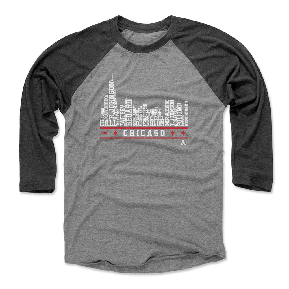 Chicago Hockey Roster Skyline 23 WHT (ONLINE ORDER ONLY)