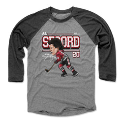 Al Secord Chicago Cartoon WHT (ONLINE ORDER ONLY)