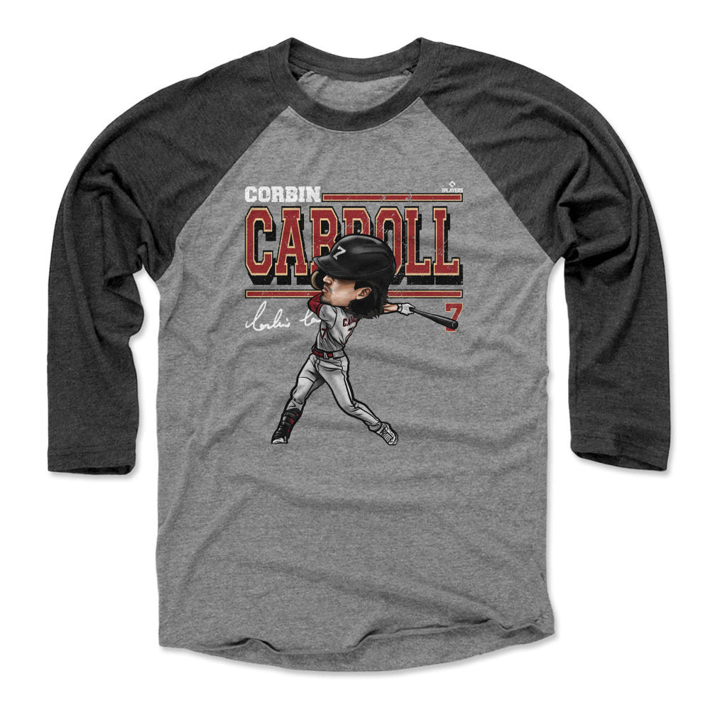 Corbin Carroll Arizona Cartoon WHT (ONLINE ORDER ONLY)