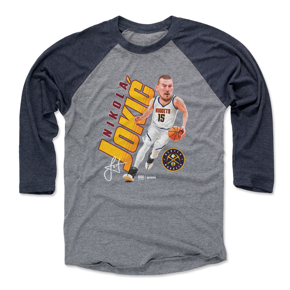 Nikola Jokic Denver Nuggets Caricature WHT (ONLINE ORDER ONLY)