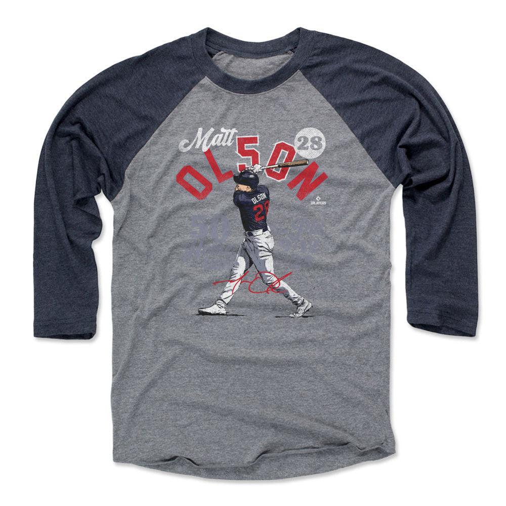 Matt Olson Atlanta 50 Homers WHT