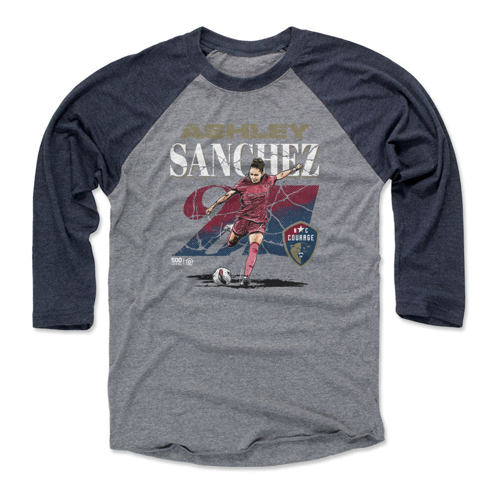 Ashley Sanchez North Carolina Courage Cracked Number WHT (ONLINE ORDER ONLY)