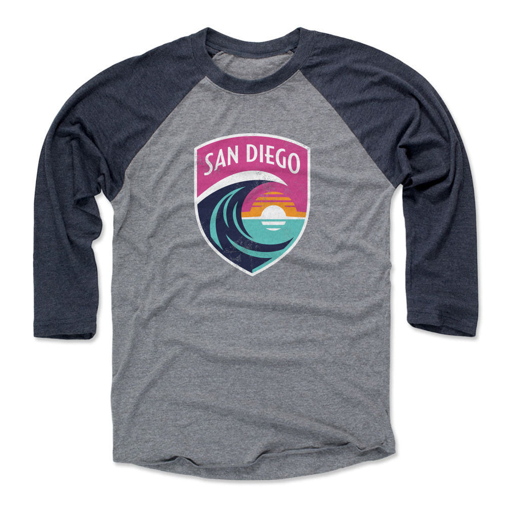 San Diego Wave FC Vintage Primary Logo WHT (ONLINE ORDER ONLY)