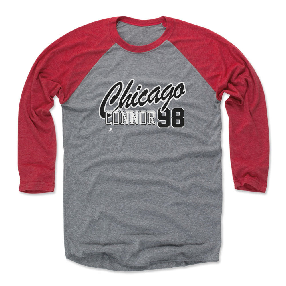 Connor Bedard Chicago Script 98 WHT (ONLINE ORDER ONLY)