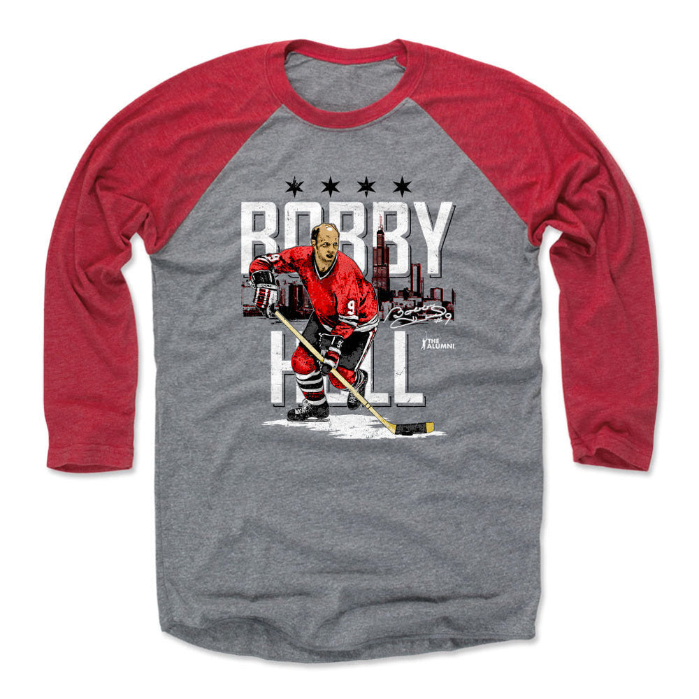 Bobby Hull Chicago Skyline WHT (ONLINE ORDER ONLY)