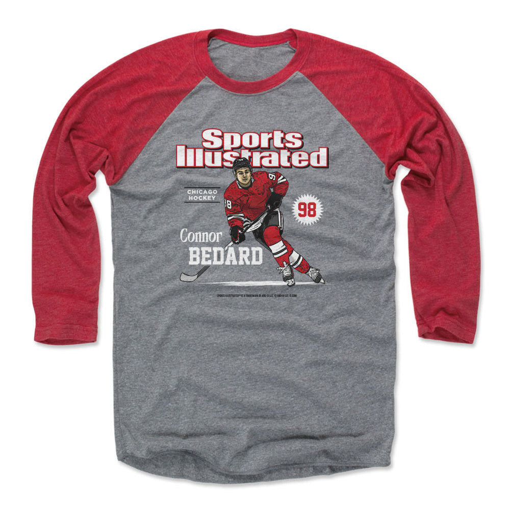 Connor Bedard Sports Illustrated & Chicago Card WHT (ONLINE ORDER ONLY)