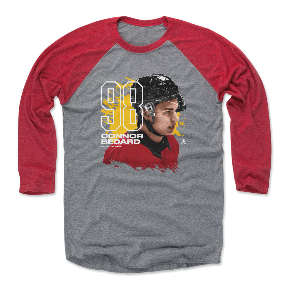Connor Bedard Chicago Profile WHT (ONLINE ORDER ONLY)