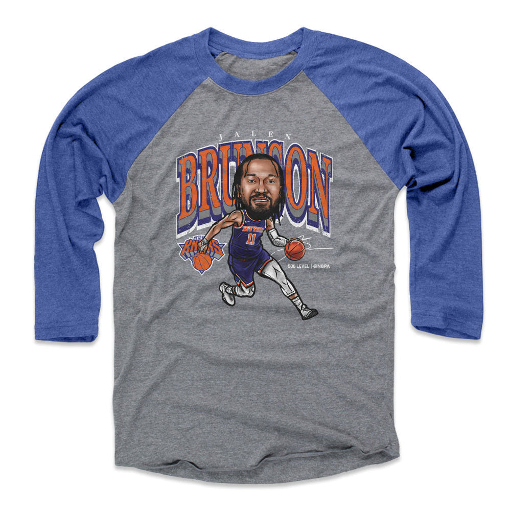 Jalen Brunson New York Knicks Cartoon WHT (ONLINE ORDER ONLY)