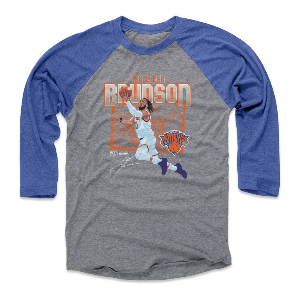 Jalen Brunson New York Knicks Shattered WHT (ONLINE ORDER ONLY)