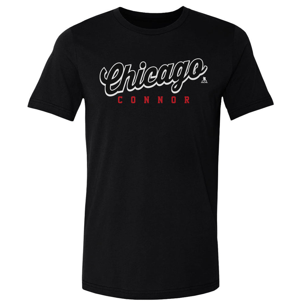 Connor Bedard Chicago Script Connor WHT (ONLINE ORDER ONLY)
