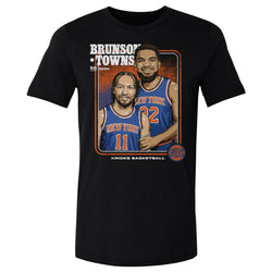 Jalen Brunson & Karl-Anthony Towns New York Knicks Step Brothers WHT (ONLINE ORDER ONLY)