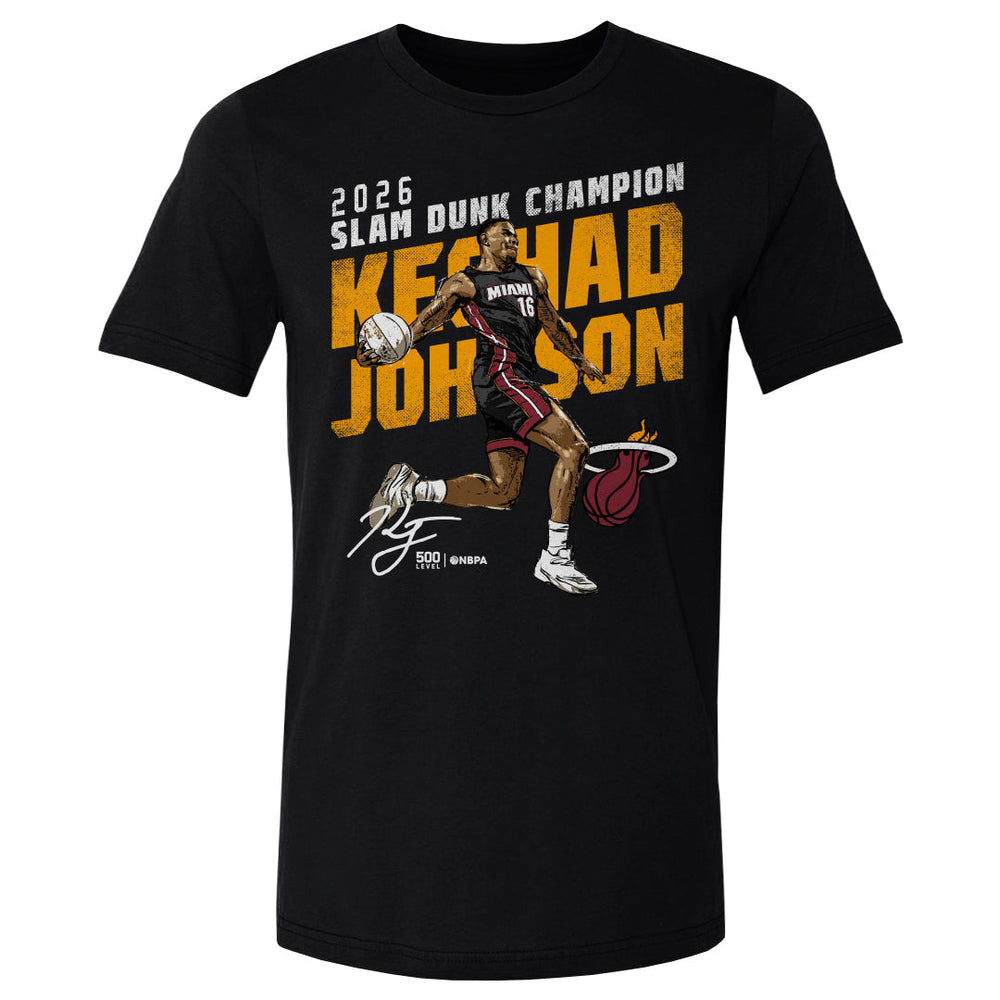 Keshad Johnson Miami Heat 2026 Slam Dunk Champion WHT (ONLINE ORDER ONLY)