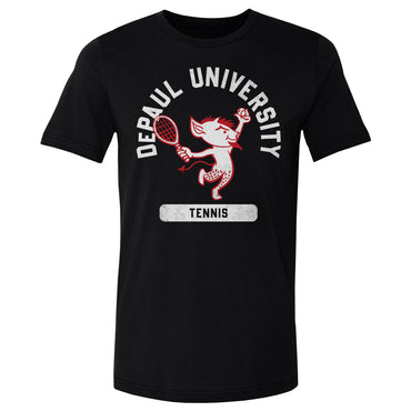 DePaul Blue Demons Mascot Tennis WHT