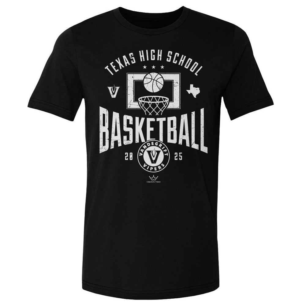 Crown Trio Vandegrift High School Basketball 2 - 2025 WHT (ONLINE ORDER ONLY)