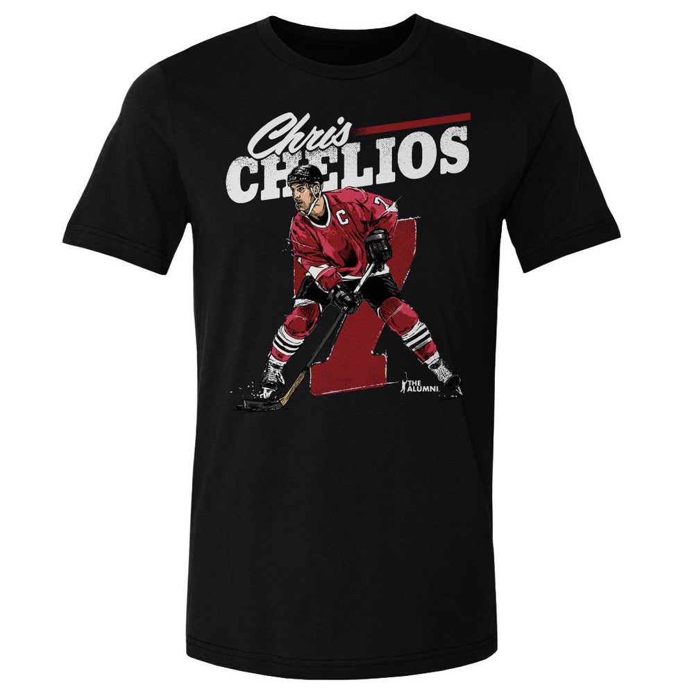Chris Chelios Chicago Retro WHT (ONLINE ORDER ONLY)