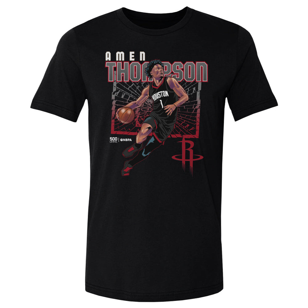 Amen Thompson Houston Rockets Shattered WHT (ONLINE ORDER ONLY)
