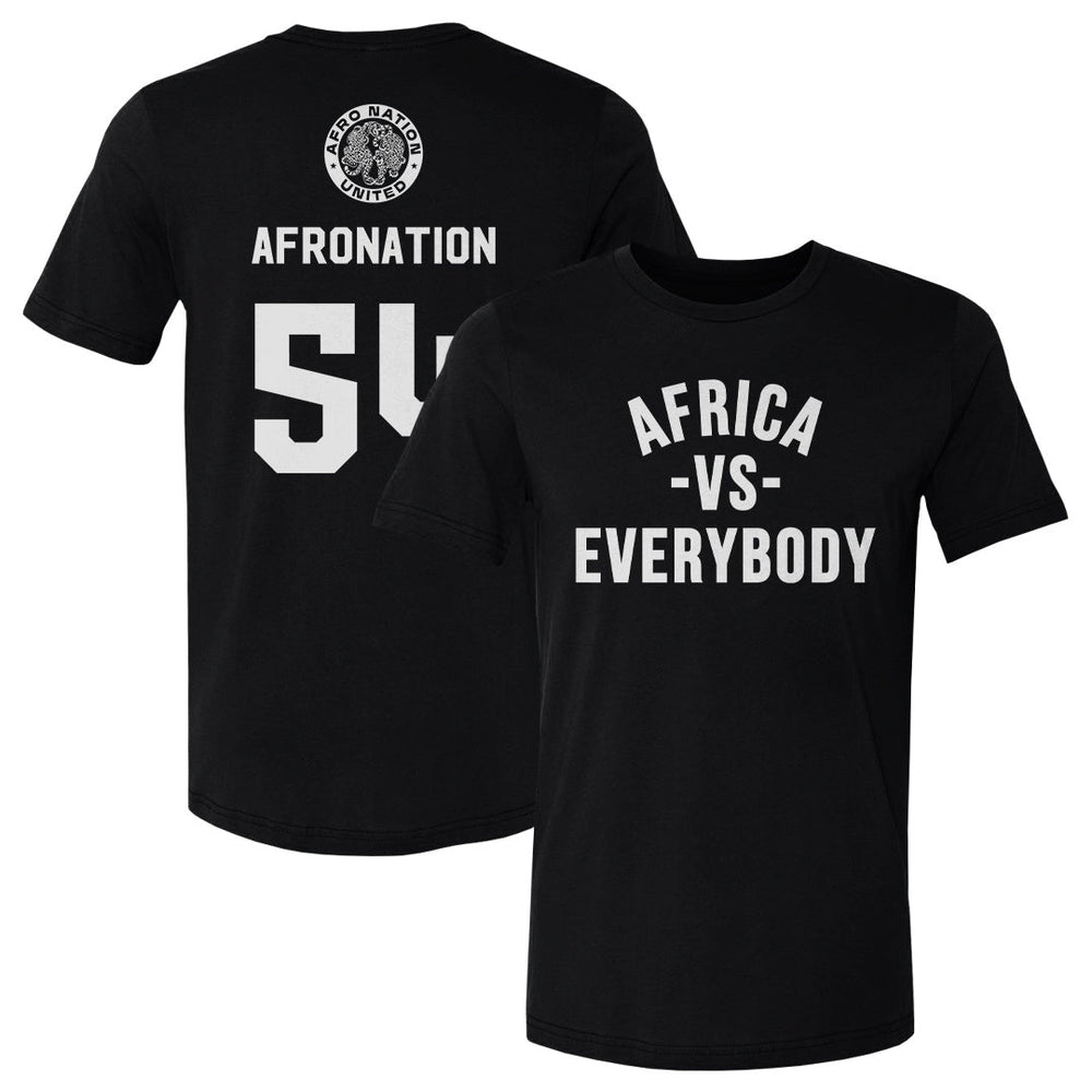 Africa Vs. Everybody Afro Nation F&B WHT
